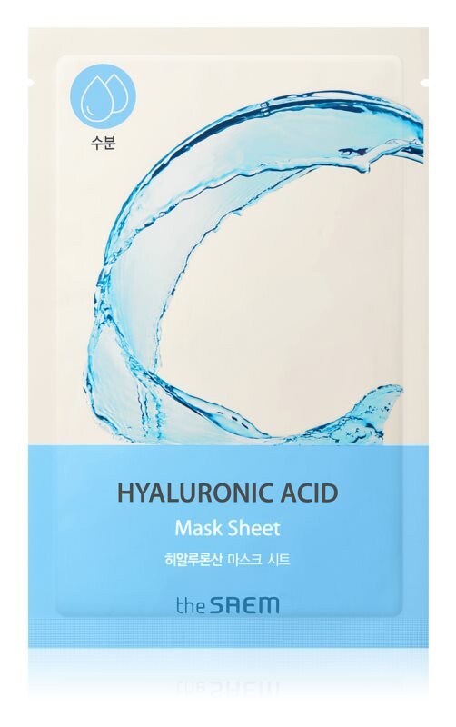 

Листовая увлажняющая маска The Saem Bio Solution Hyaluronic Acid