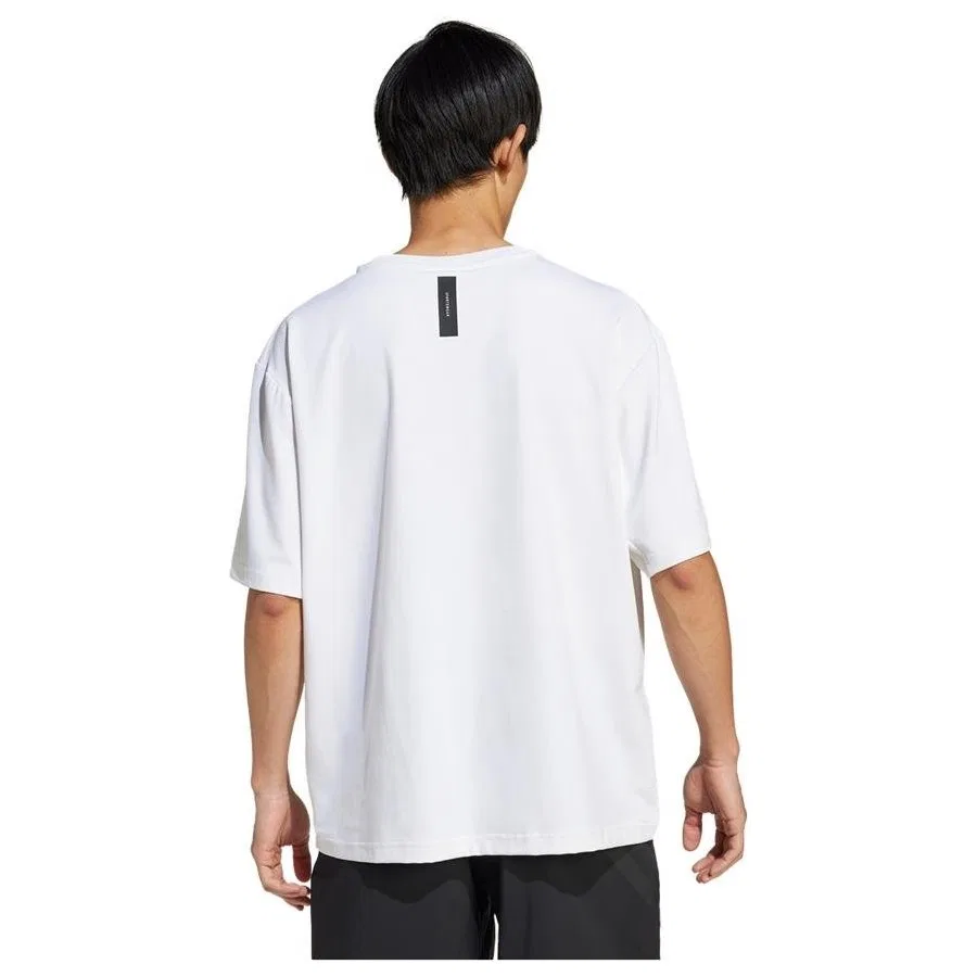Футболка с длинным рукавом Z.N.E. TEE LO adidas, Белый — фото 2