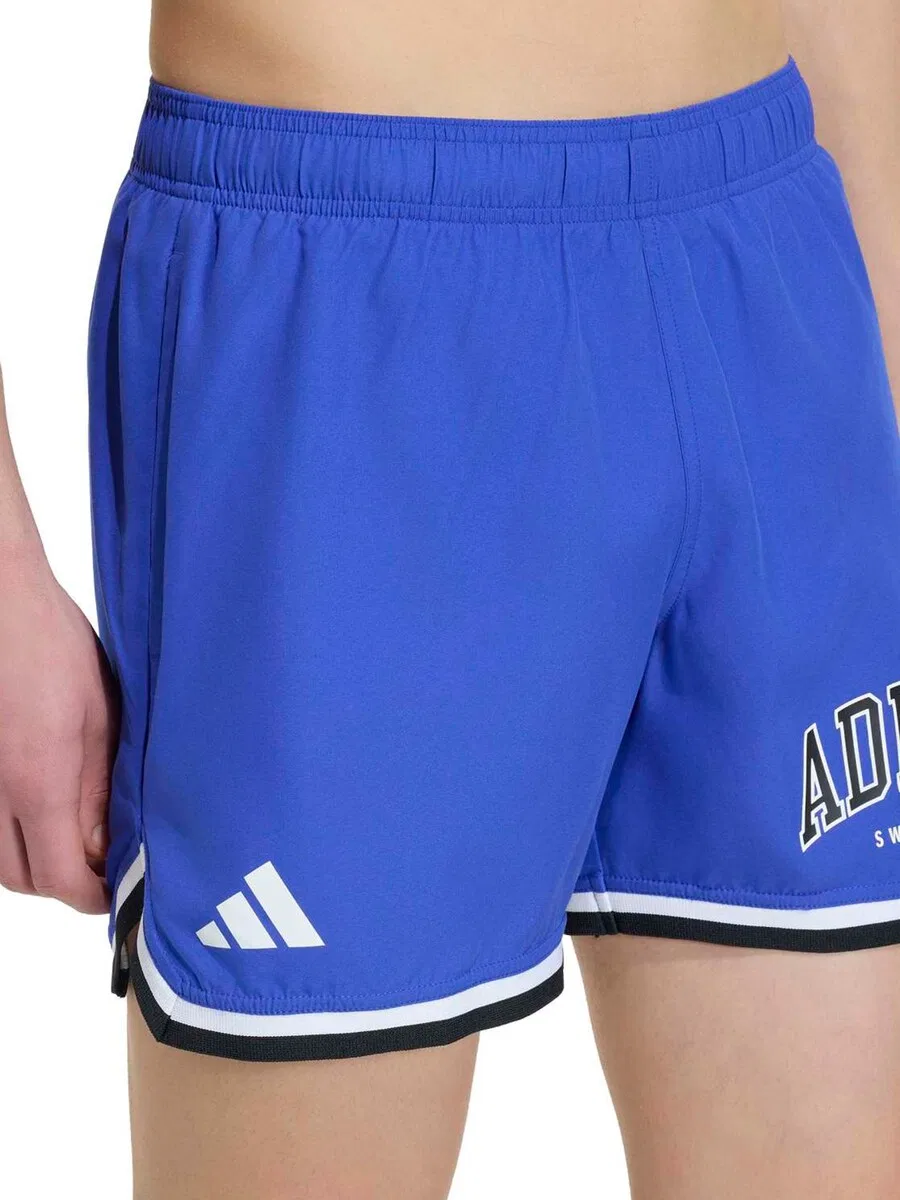 Плавки ADIDAS PERFORMANCE Athletic Swim Trunks 'COLL' синего цвета — фото 4