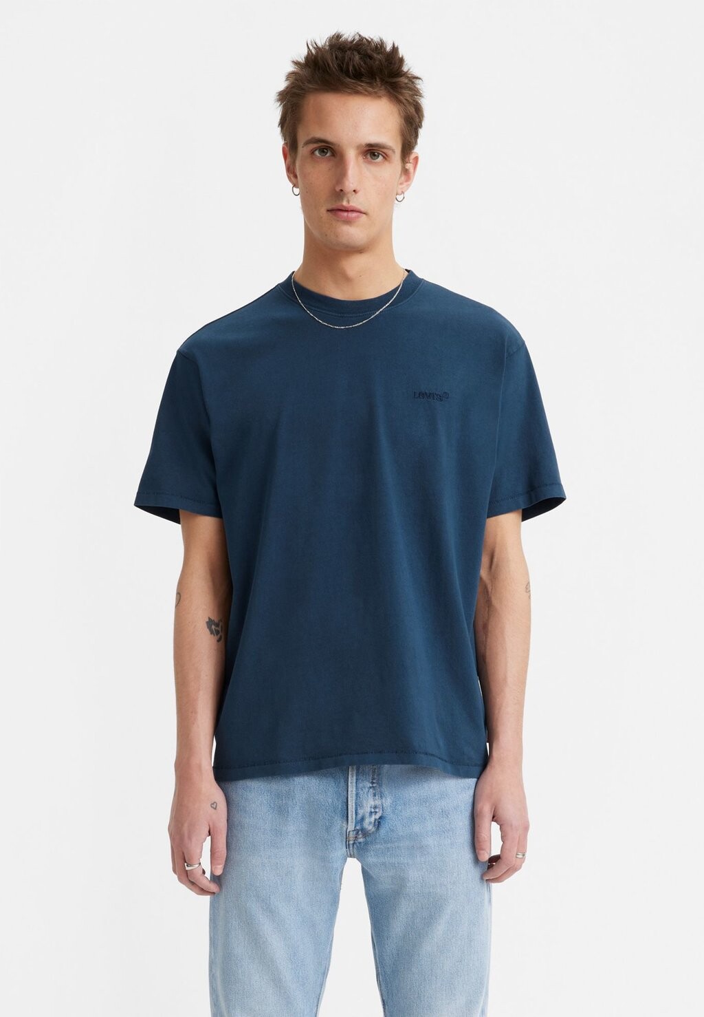 

Базовая футболка Tab Vintage Tee Levi's, цвет dress blues garment, Синий, Базовая футболка Tab Vintage Tee Levi's, цвет dress blues garment