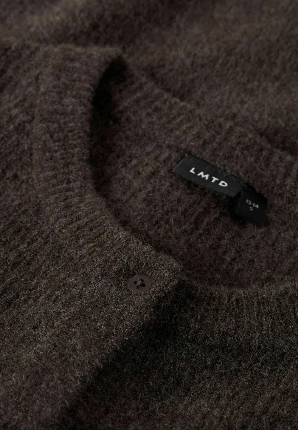 Strickjacke стандартного кроя - кардиган Lmtd, Chocolate Brown — фото 3