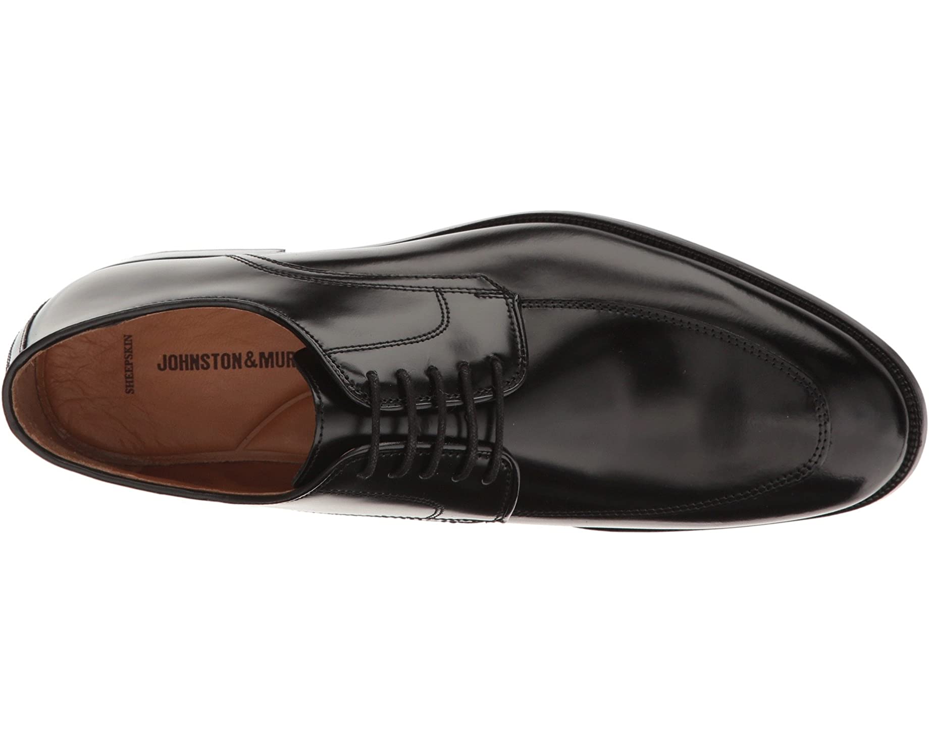 Оксфорды Bradford Dress Moc Oxford Johnston & Murphy, черный - фото