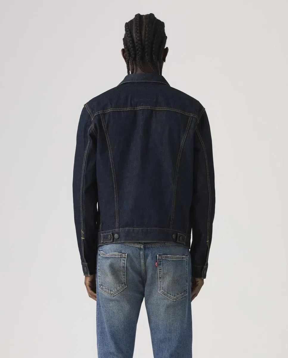 Мужская куртка-рубашка джинсовая Levi's, Azul Índigo — фото 2