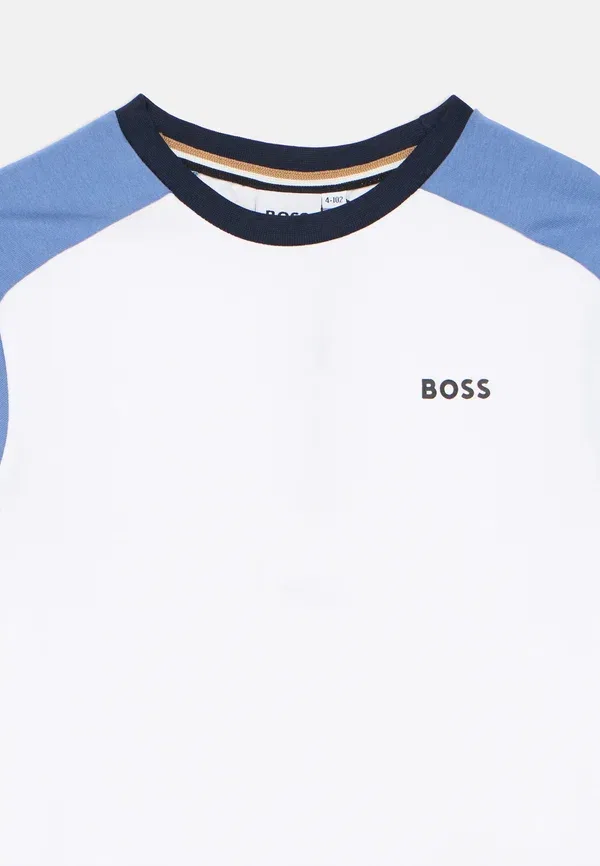Детский и подростковый комплект - базовая футболка Boss Kidswear, темно-синий — фото 4