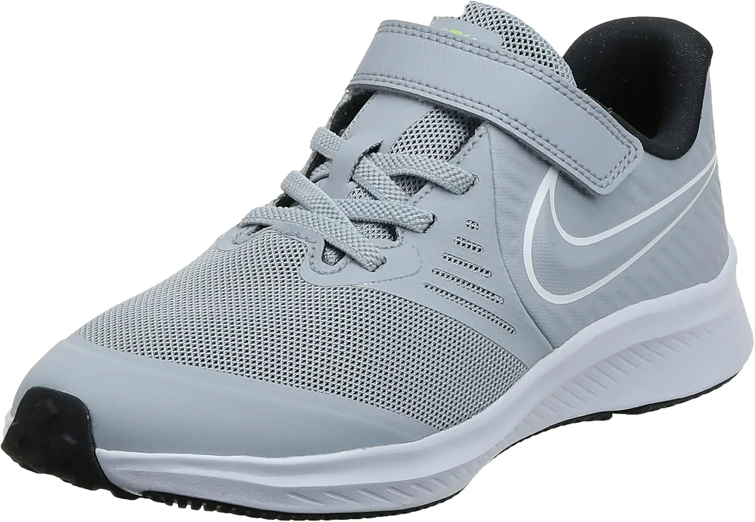 Детские кроссовки для мальчиков Star Runner 2 Nike, Wolf Grey/White Black Volt