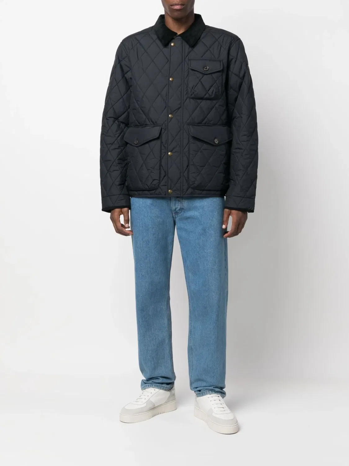 Polo Ralph Lauren Куртка стеганая черная — фото 2