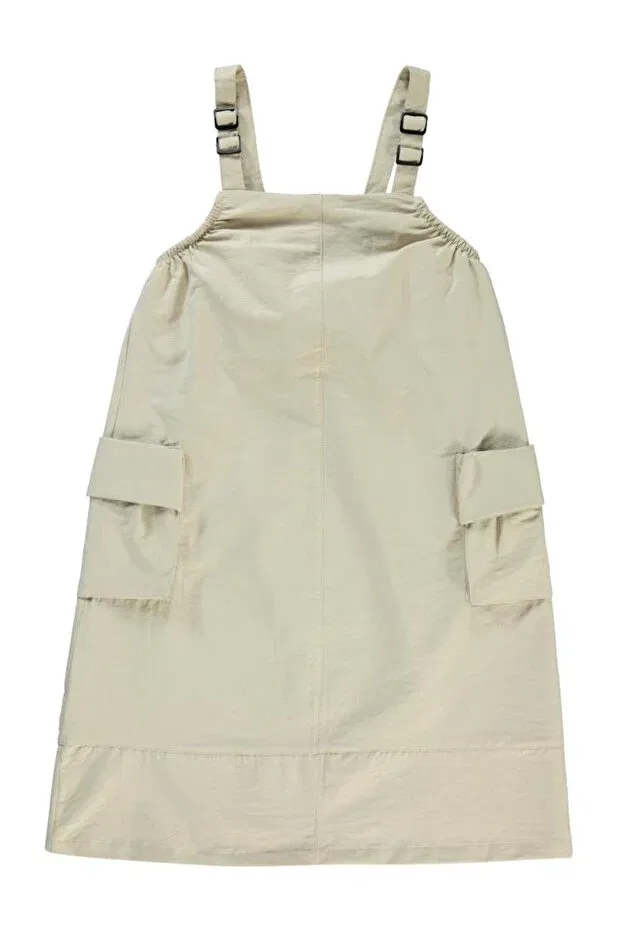 Детское платье для девочек с расклешенными карманами Civil Girls, Beige