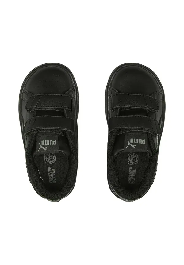 Кроссовки с дышащим верхом Smash 3.0 v Puma black shadow gray, черный/серый — фото 3