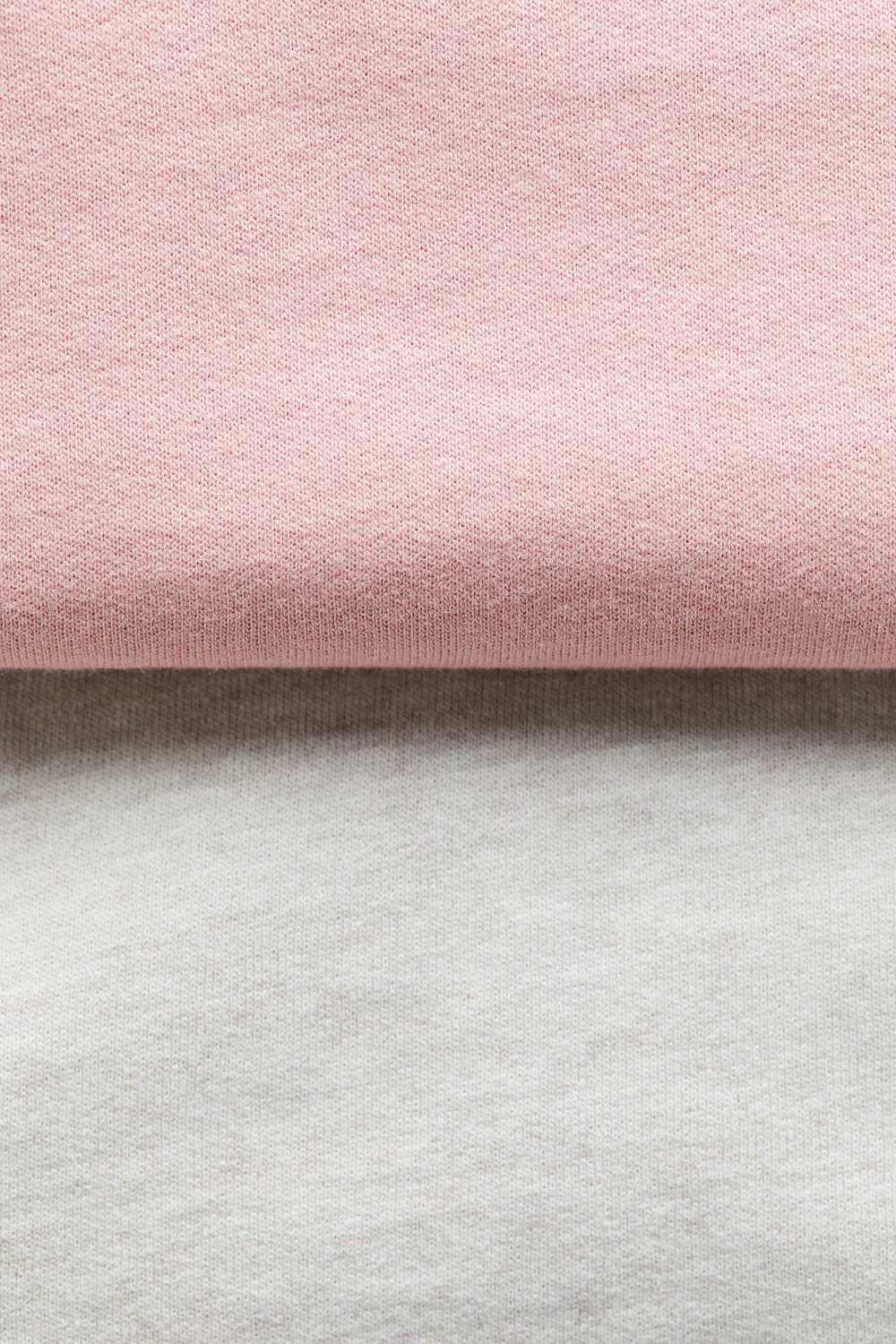 Комплект из двух толстовок с ворсистой внутренней поверхностью H&M, Hellrosa/Hellbeige — фото 2