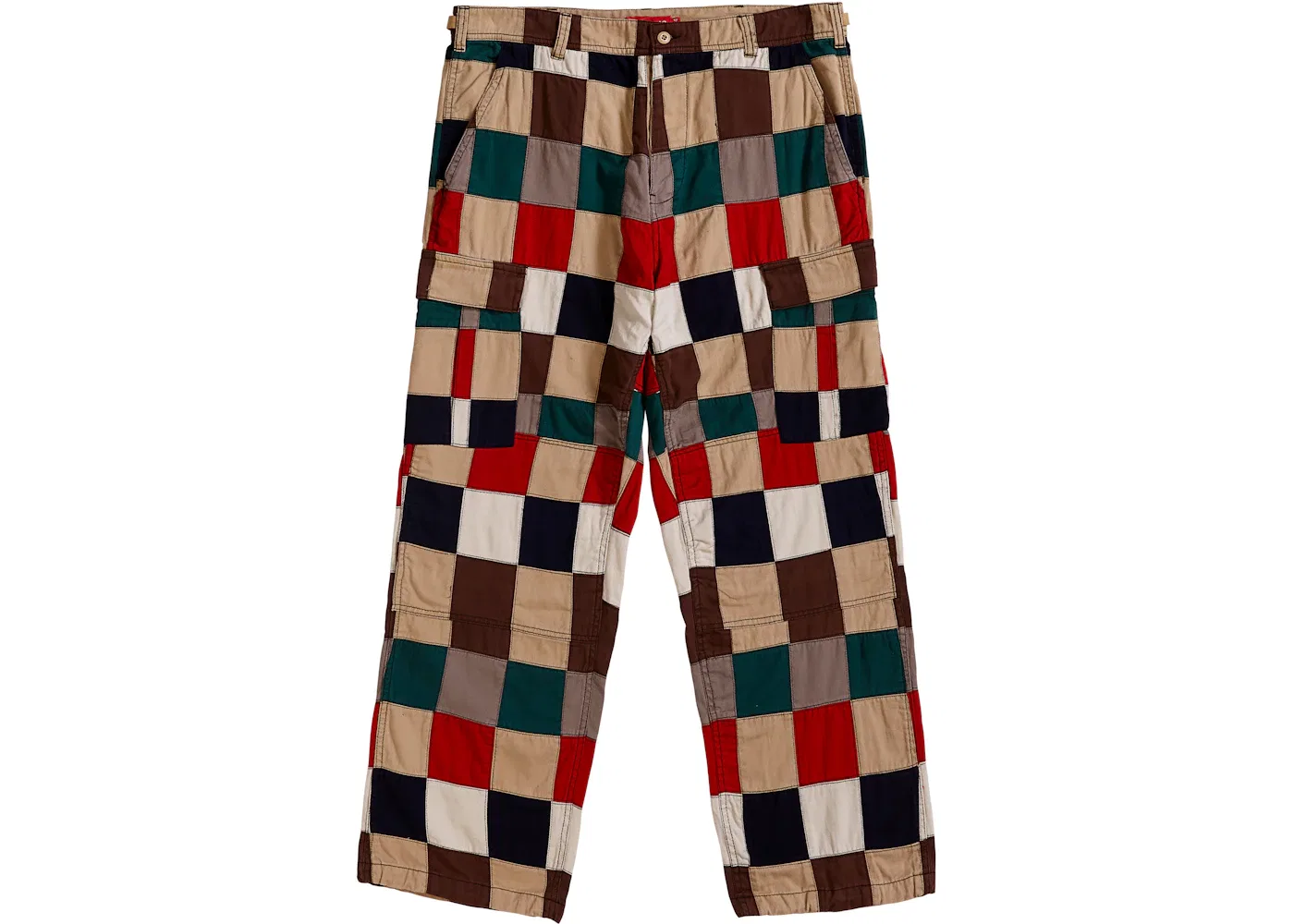 Мужские брюки карго с принтом Patchwork Supreme, Multicolor