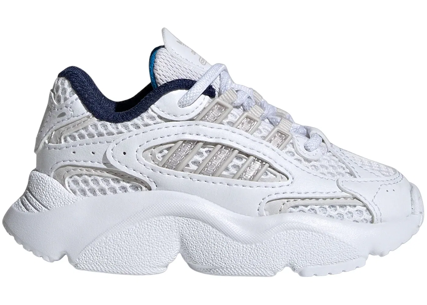 Детские кроссовки Lifestyle Ozmillen Adidas, Cloud White Grey One Bright Blue