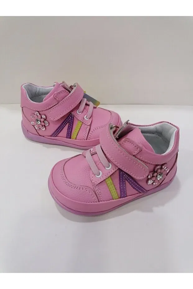 Детские туфли для девочек с ортопедической подошвой Özgür Kids, Pink — фото 2