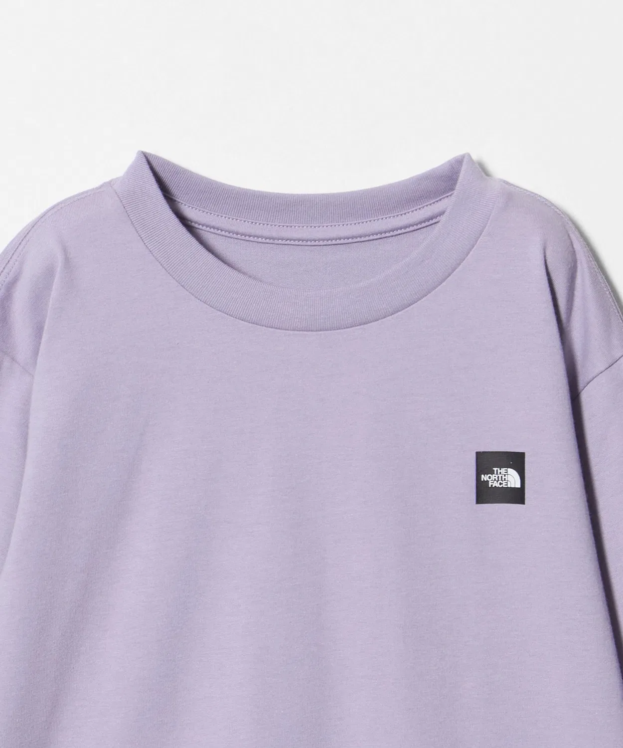Детская футболка с длинным рукавомс принтом THE NORTH FACE, Белый — фото 3