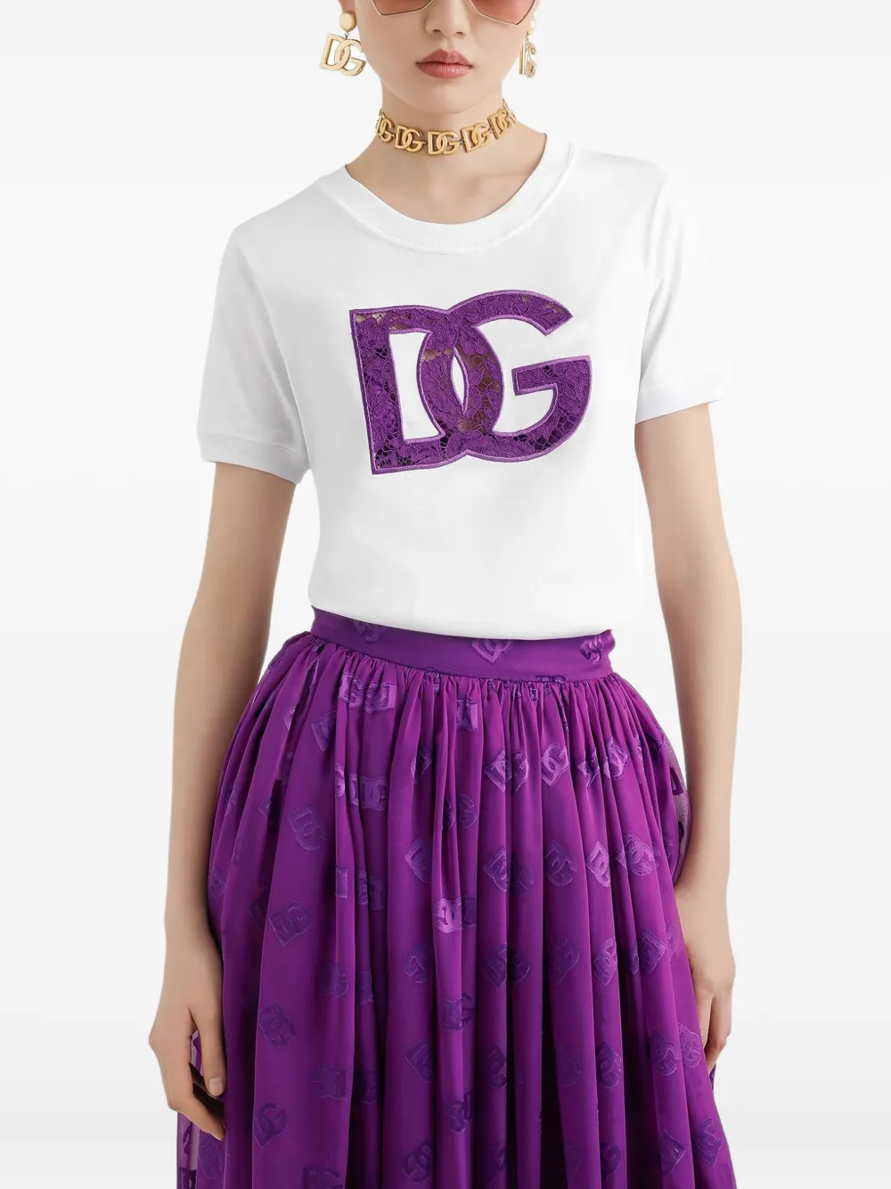 Базовая футболка Dolce & Gabbana, белый — фото 4