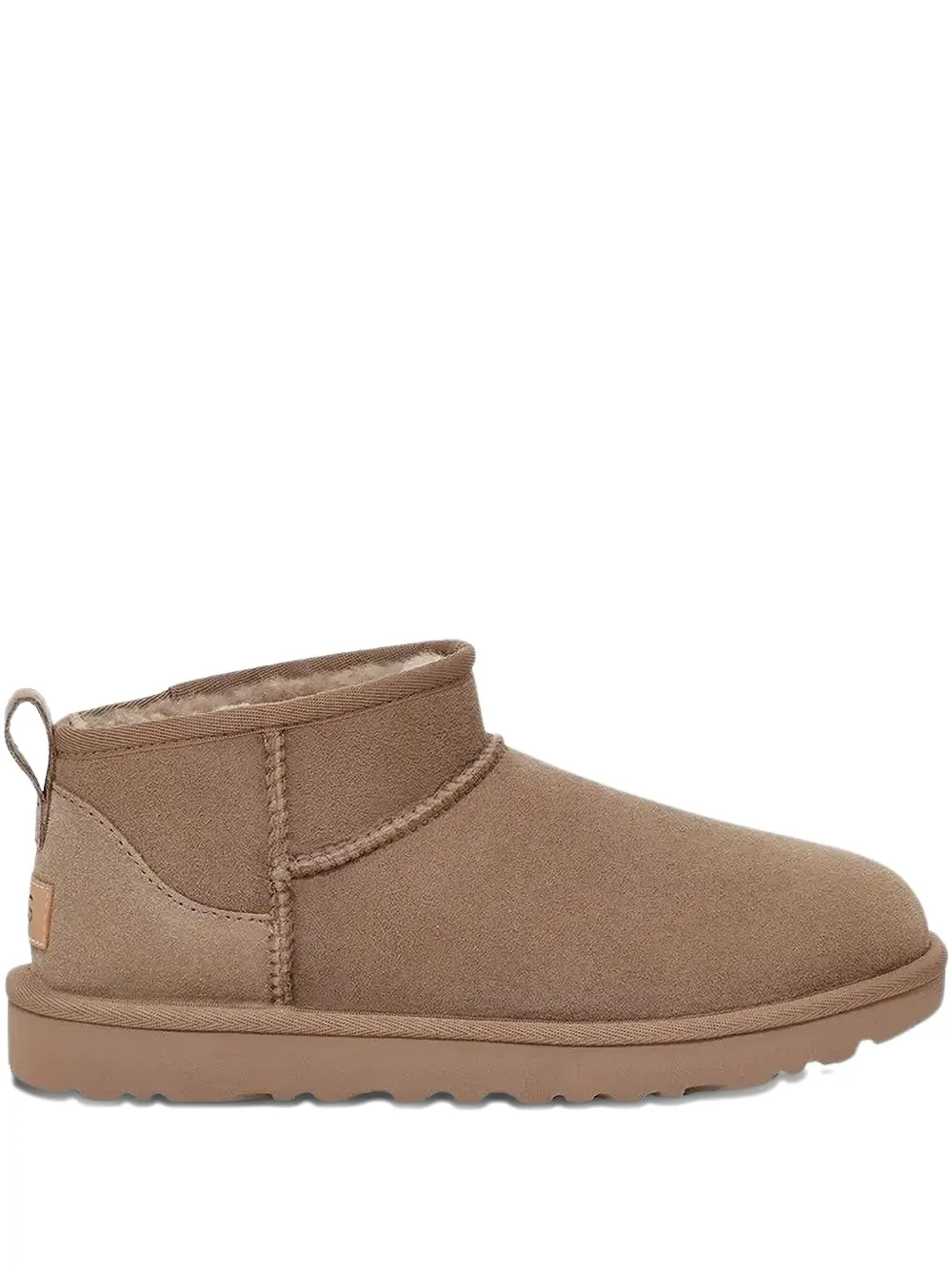 Замшевые угги UGG, коричневый
