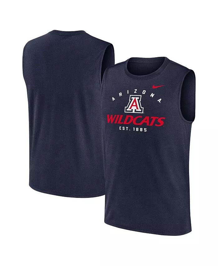 

Мужская темно-синяя майка-топ Arizona Wildcats Primetime Legend Lock Up Performance Muscle Nike
