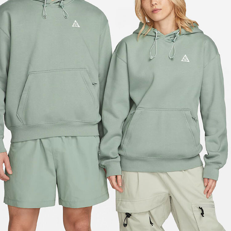 Толстовка ACG THERMA-FIT унисекс слюдяно-зеленая/светло-серебристая/черная Nike, зеленый/светло-серебристый/черный — фото 4