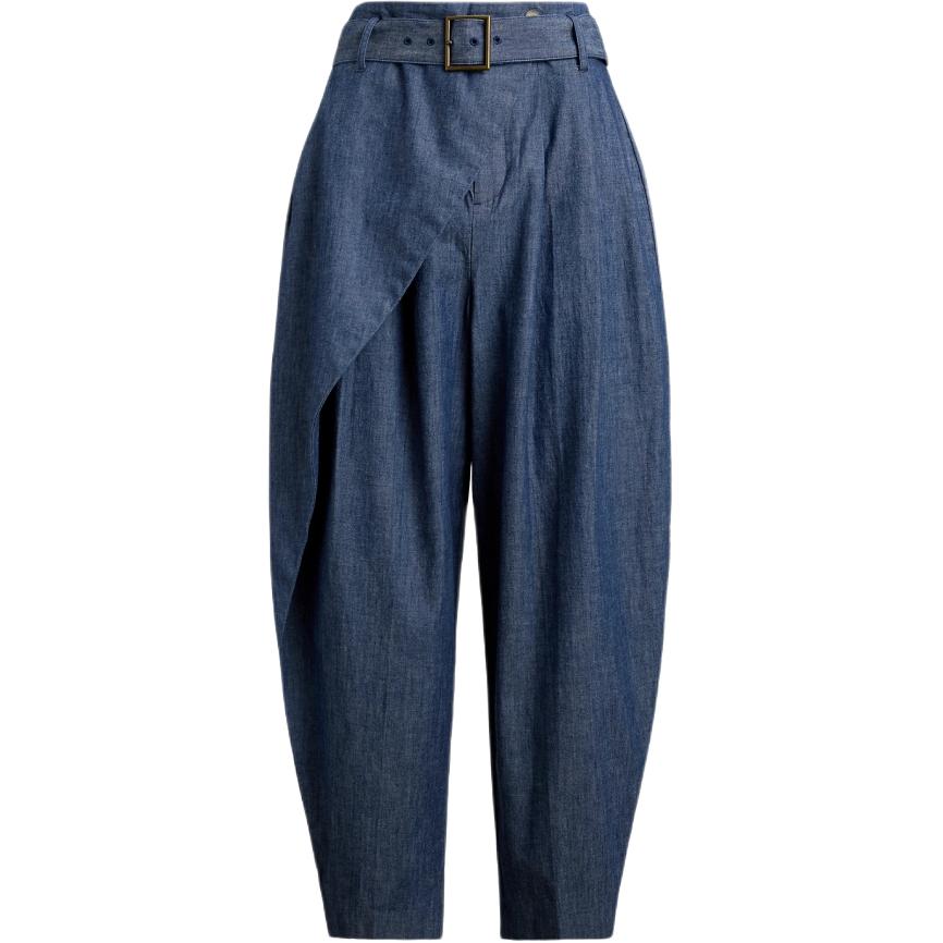 

Брюки с поясом Polo Ralph Lauren, темно синий