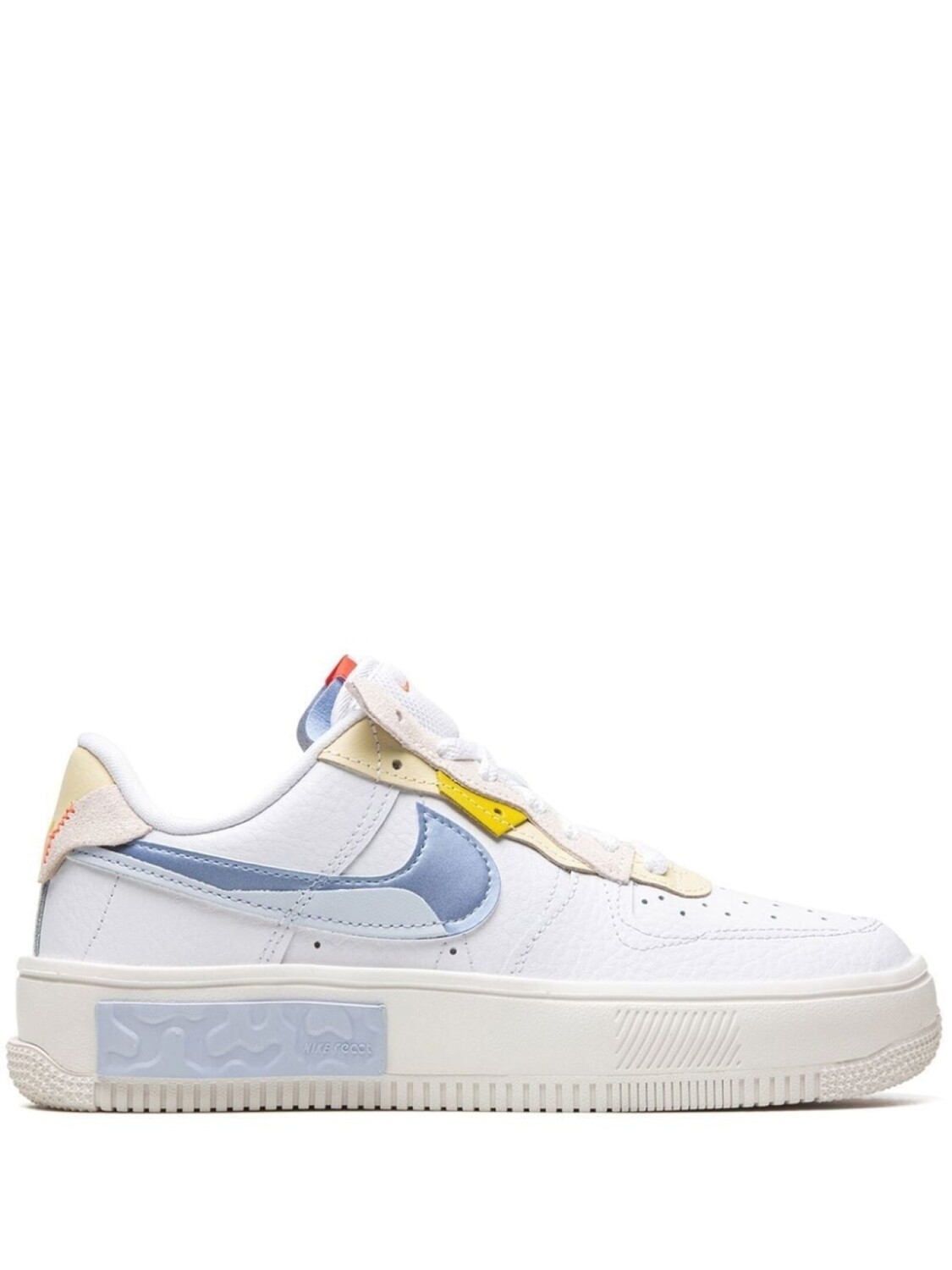 

Кроссовки Nike Air Force 1 Fontanka, белый/желтый/голубой