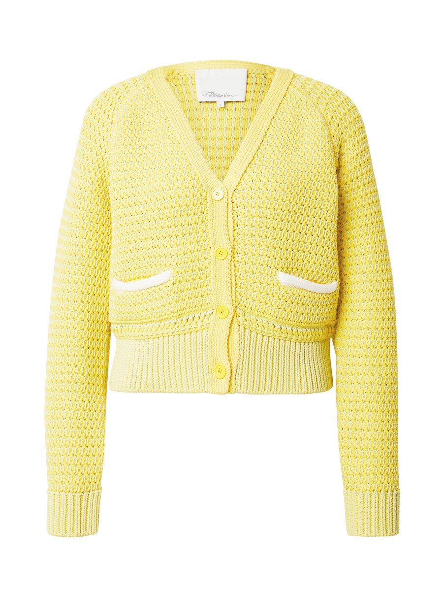 

Вязаный кардиган 3.1 Phillip Lim Knit Cardigan, желтый