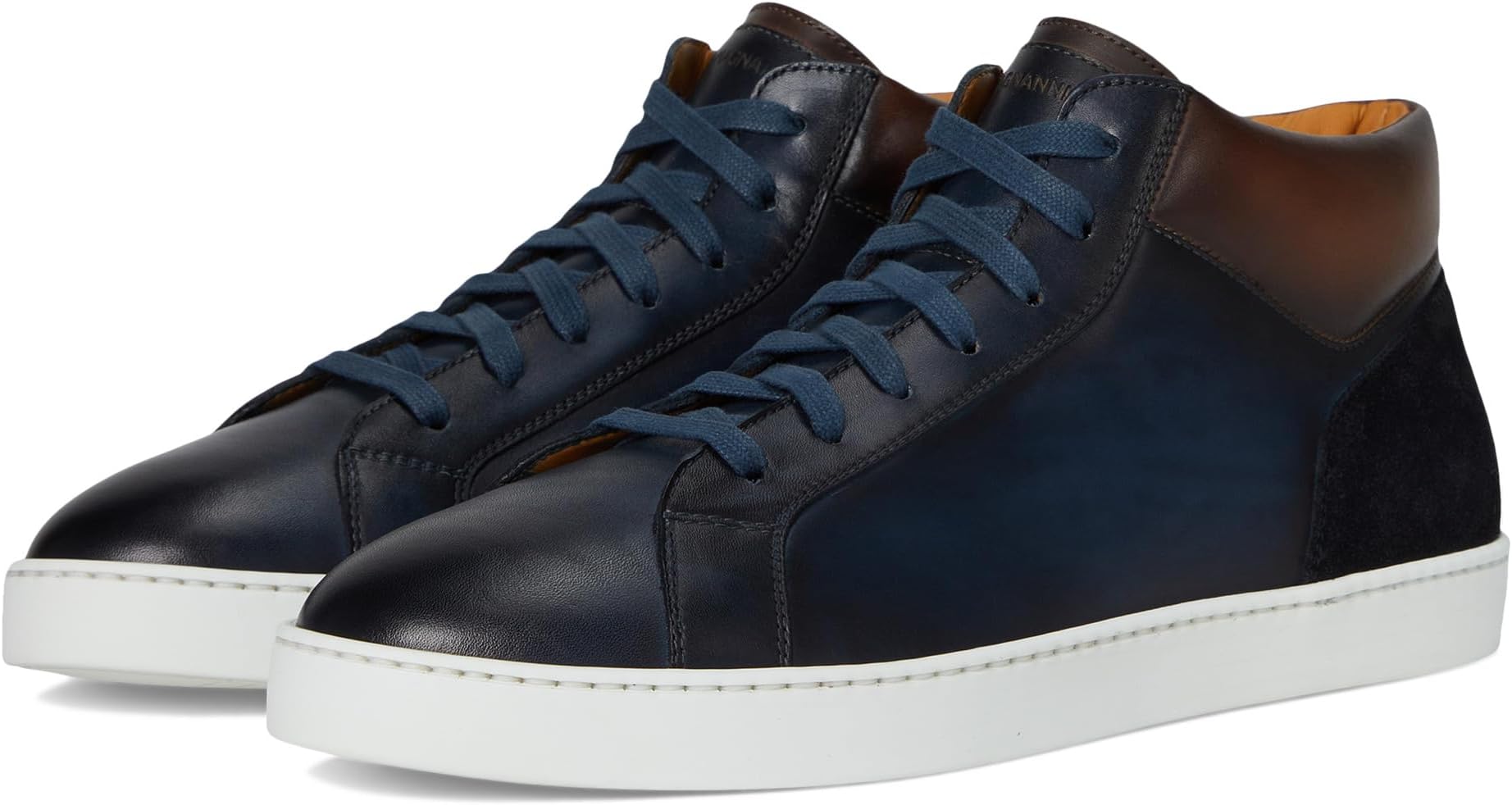 

Кроссовки Magnanni Costa Mid, цвет Navy/Leno