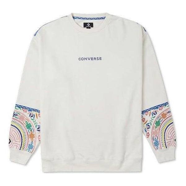 

Свитер tapesty crewneck sweatshirt 'white' Converse, белый