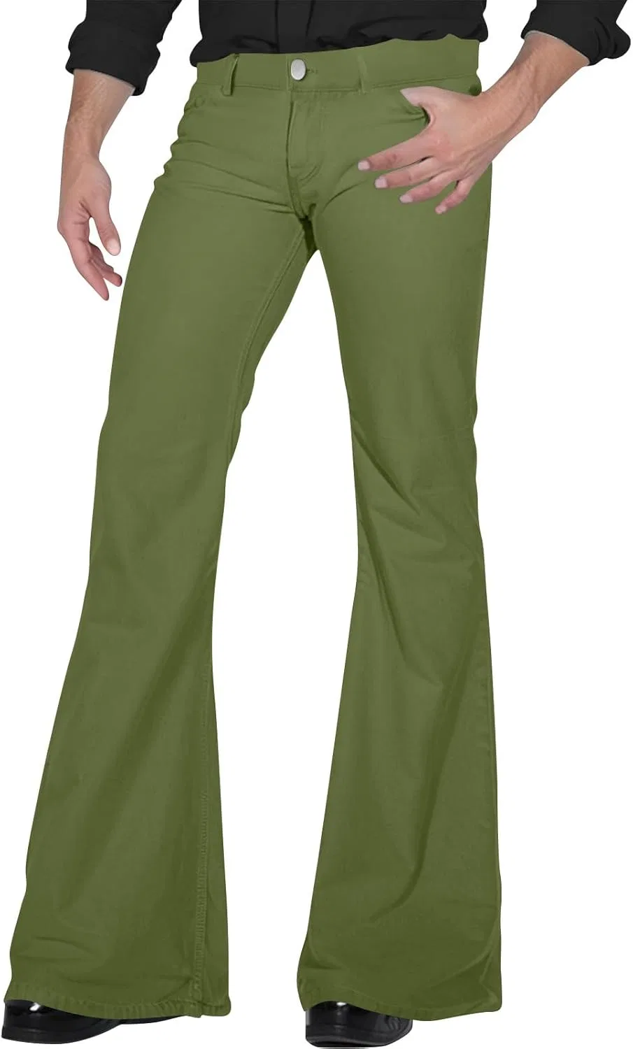 Джинсы клеш Vintage, Army Green