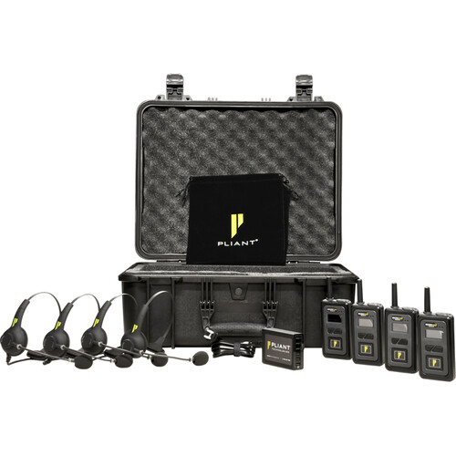 

Беспроводной интерком Pliant Technologies MicroCom 900XR 900 MHz 4-Pers PMC-900XR-4PK