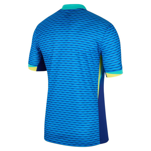 Спортивная футболка brazil 24 stadium away replica soccer jersey 'blue' Nike, мультиколор — фото 2