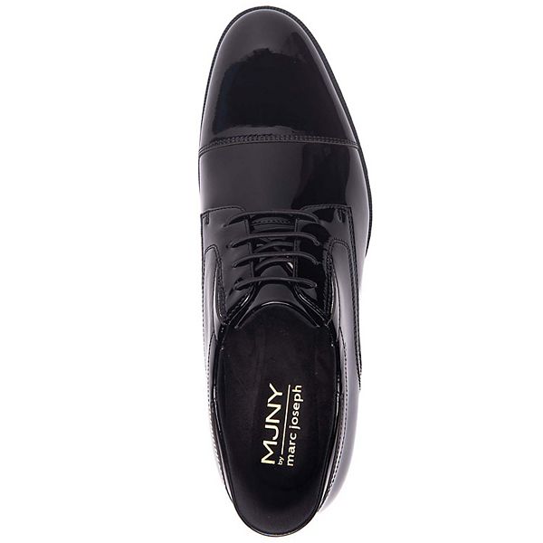 Мужские оксфорды Baker Street с технологией hands-free slip on Marc Joseph New York, Black — фото 4