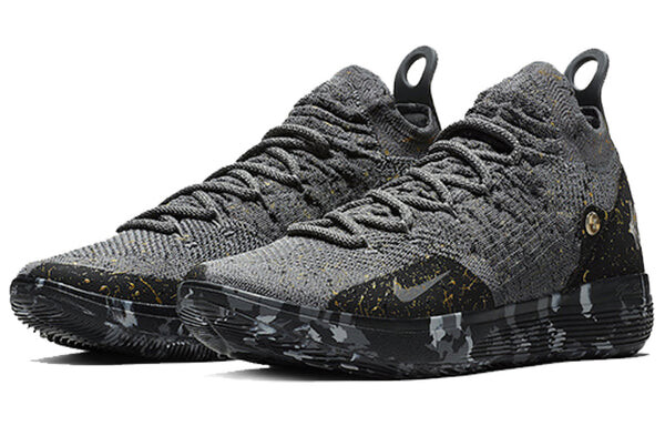 Кроссовки zoom kd 11 Nike, черный — фото 2