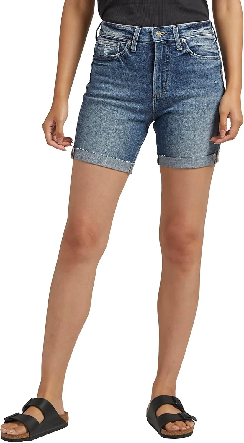 

Silver Jeans Co. Женские шорты Sure Thing High Rise Long