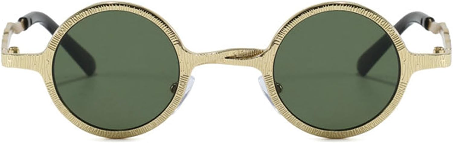 

Солнцезащитные очки Helena маленьких овальных размеров для женщин и мужчин, винтажные панк-очки, металлическая оправа, градиентные солнцезащитные очки для улицы, 90-е, защита от ультрафиолета UV400, C4