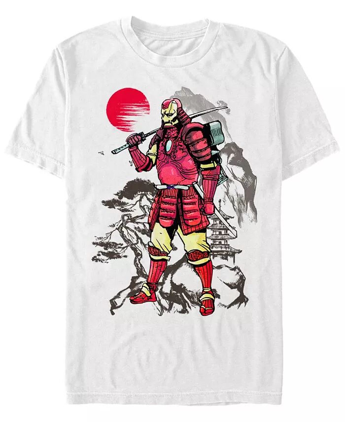 

Футболка с коротким рукавом Marvel Men's Iron Man The Samurai Fifth Sun, белый