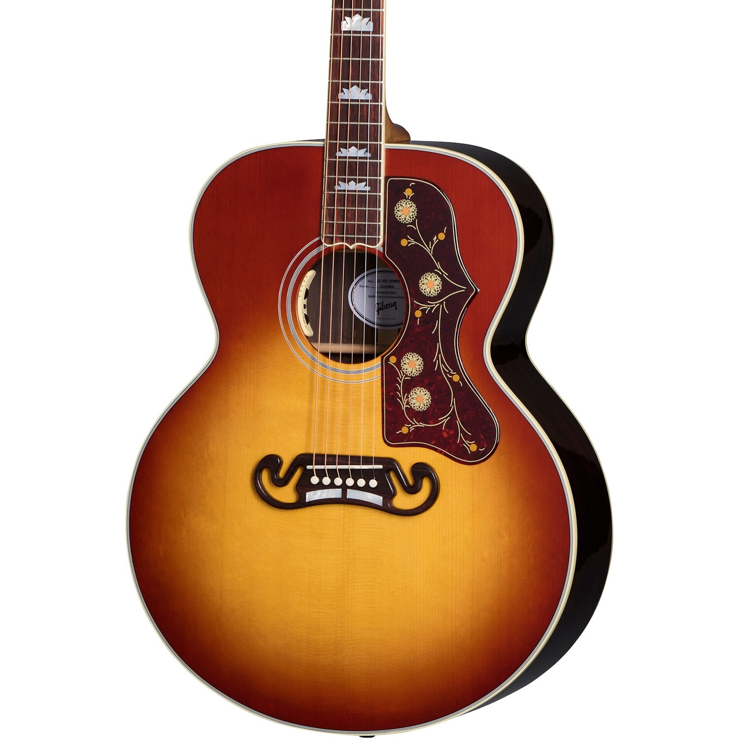 

Акустически-электрическая гитара Gibson SJ-200 Standard Rosewood Rosewood Burst