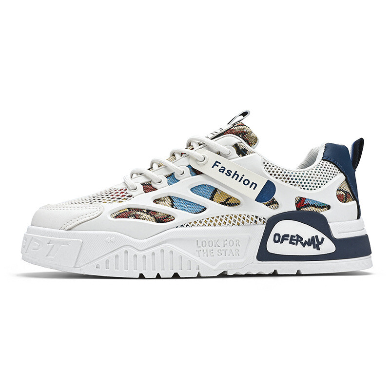 

Кроссовки мужские Lifestyle Shoes Men Low-Top Tuopin, белый/зеленый