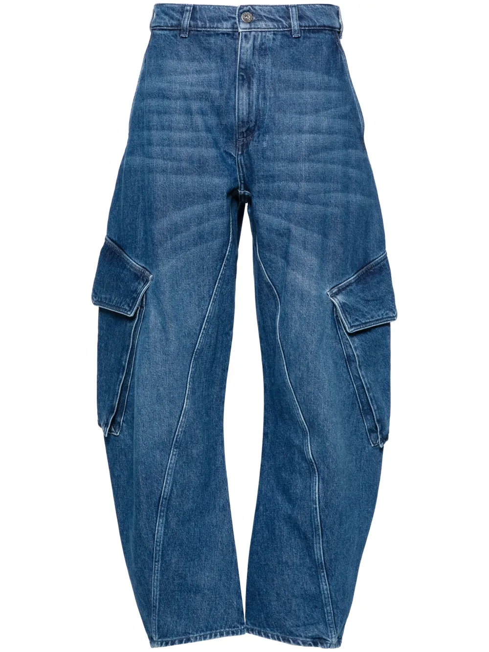 

Зауженные джинсы JW ANDERSON, синий