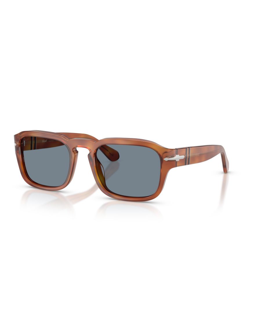 

Солнцезащитные очки унисекс прямоугольной формы, PO3386S Persol, Terra Di Siena