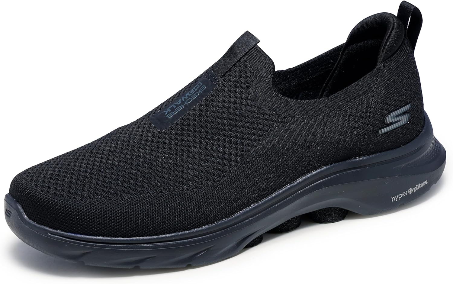

Мужские кроссовки Skechers Go Walk 7 Stretch Fit без шнурков, черный