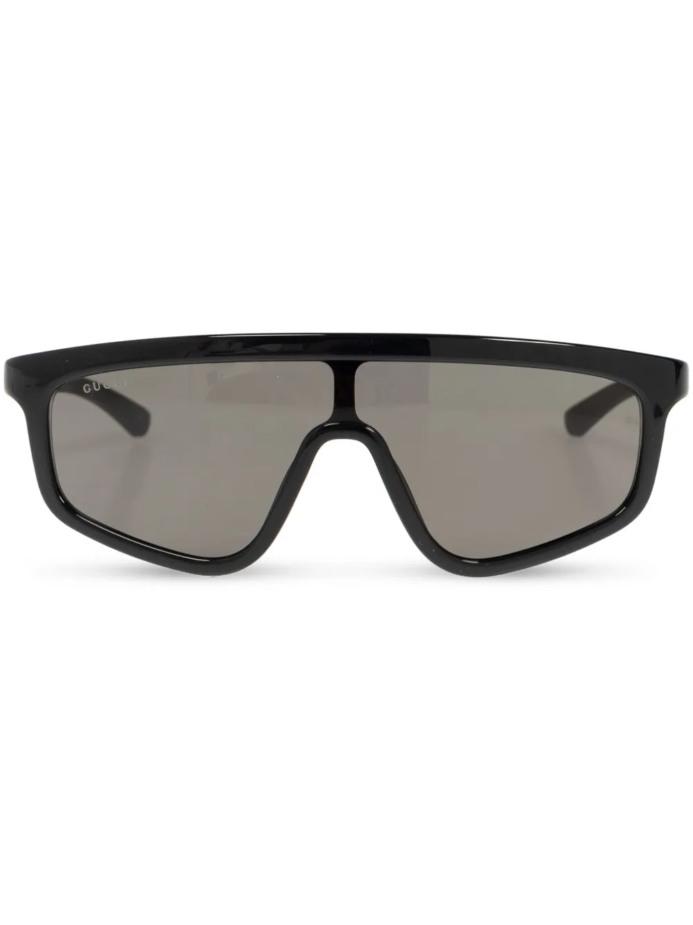 

Солнцезащитные очки-маска Gucci Eyewear, черный