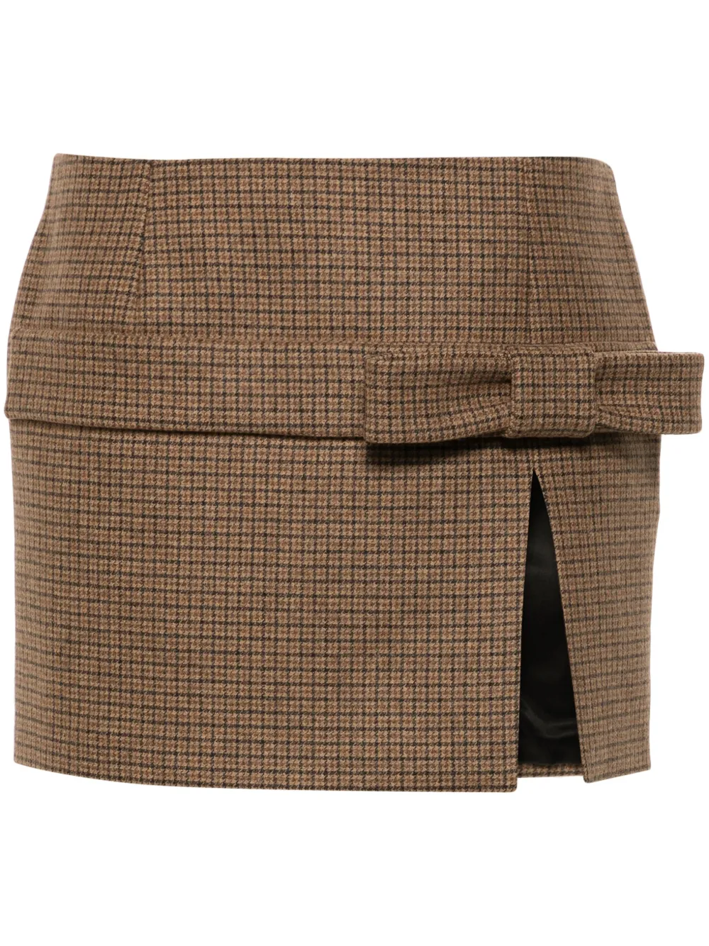 

Юбка мини в клетку Nº21, коричневый
