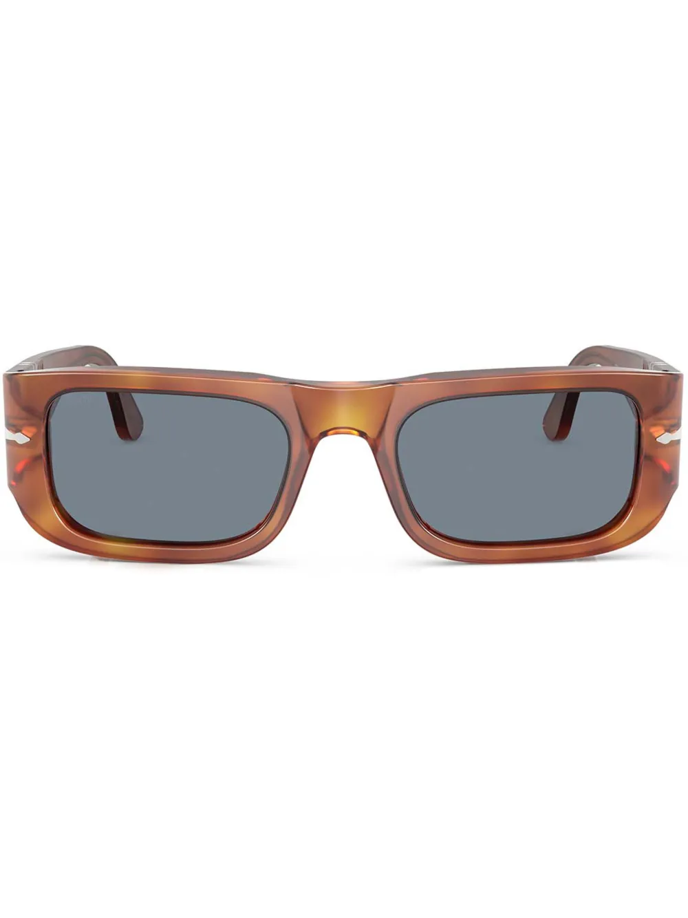 

Солнцезащитные очки в квадратной оправе Persol, коричневый