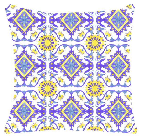 

Подушка с цифровой печатью Ideallux, 40x5x40 см, многоцветный