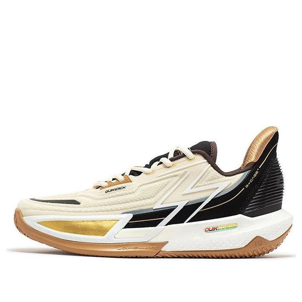 

Кроссовки big3 4.0 quick pro 'cream yellow black' 361 Degrees, бежевый