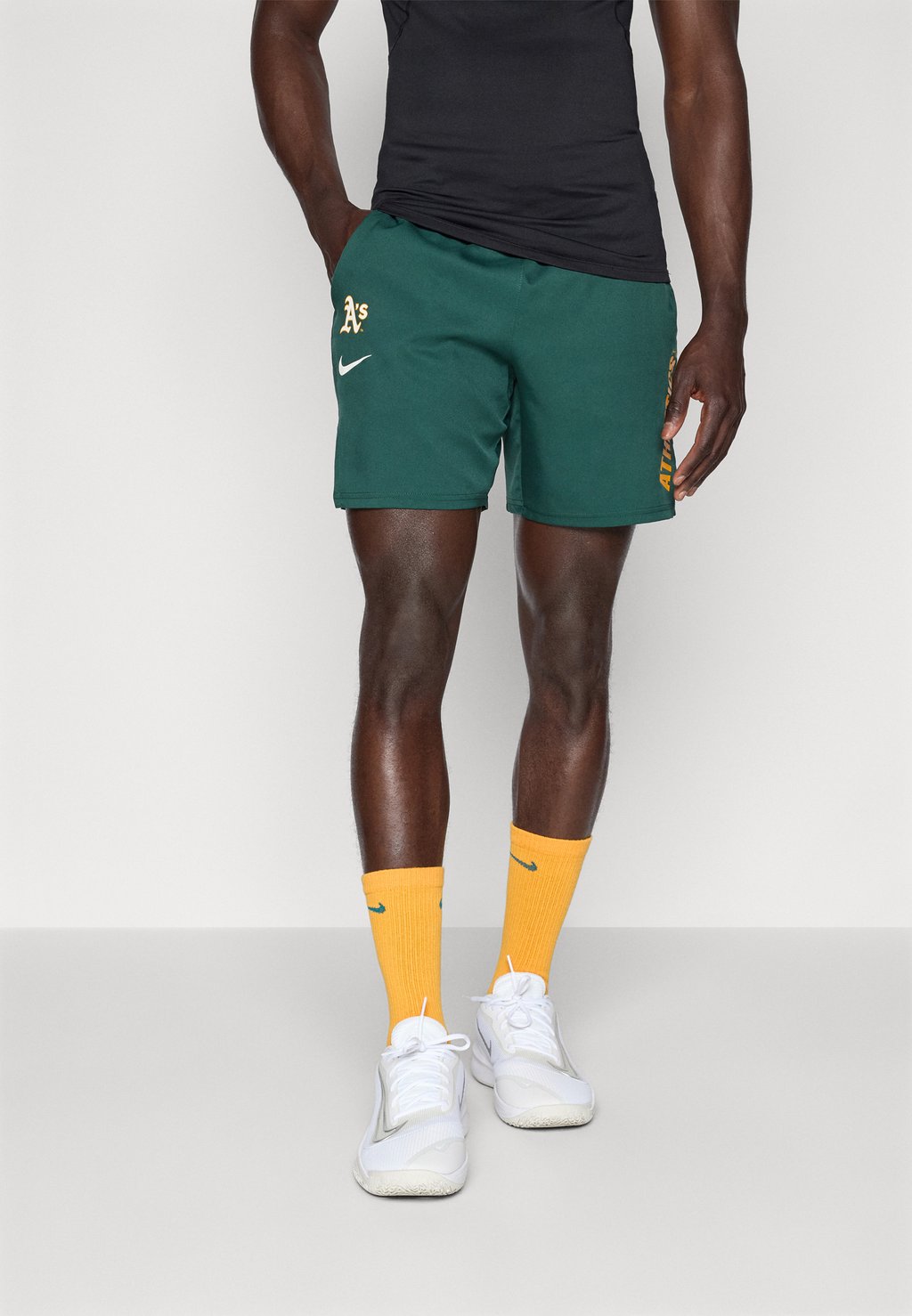 

Спортивные шорты MLB OAKLAND ATHLETICS VICTORY SHORT - Club wear Nike Performance, зеленый