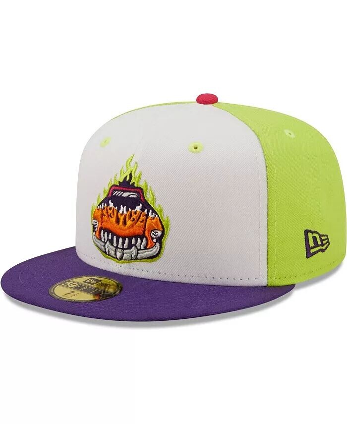 

Мужская белая, фиолетовая шляпа Bolidos de Bowling Green Copa De La Diversion 59FIFTY New Era