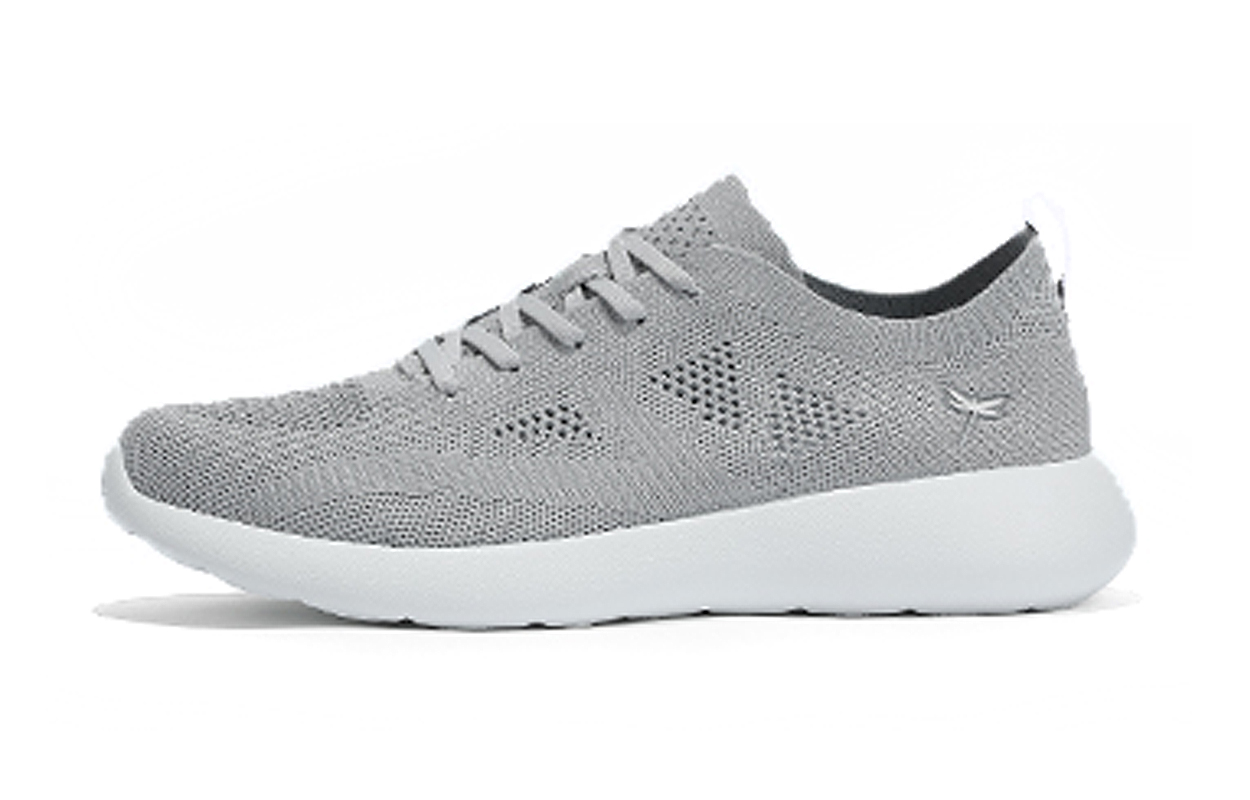 

RED DRAGONFLY Низкие повседневные флайнит кроссовки мужские серые, цвет Gray