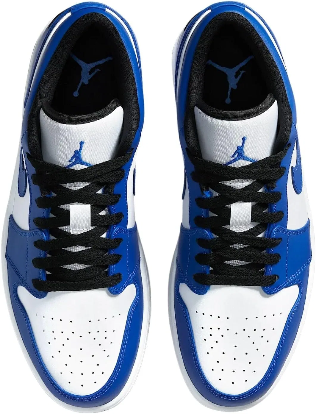 Кроссовки Air Jordan 1 Low, Nike, белый/лазерно-оранжевый-черный — фото 3