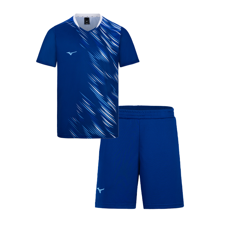 

Комплект футболки для бадминтона unisex Mizuno, синий