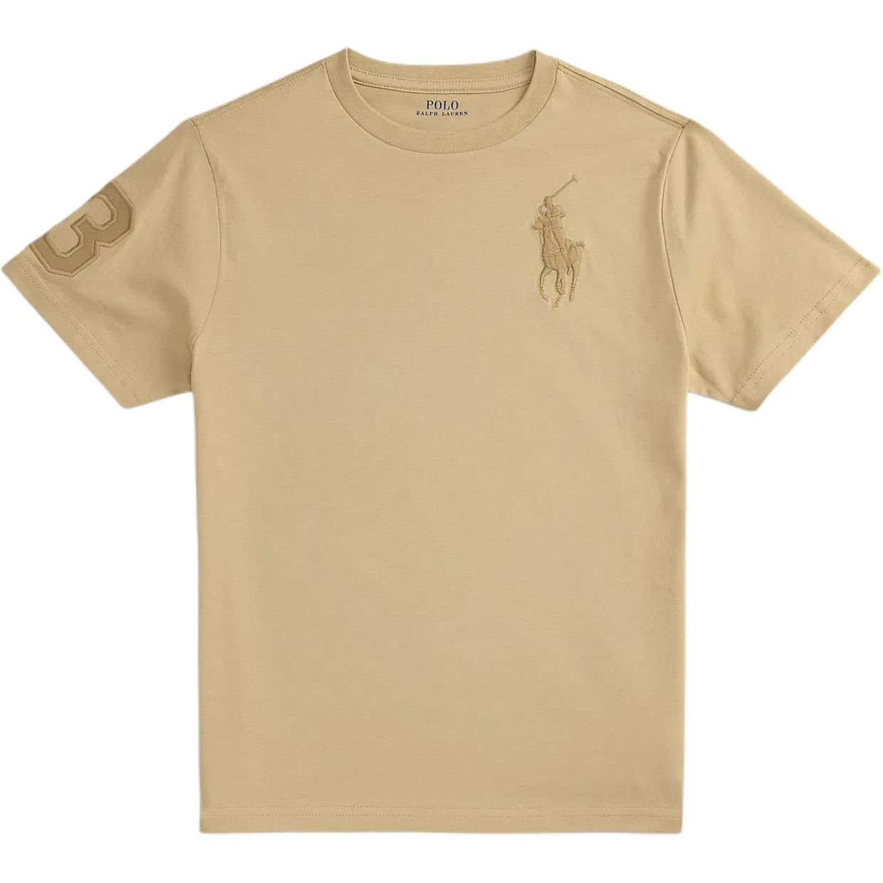 Футболка Big Pony Classic Khaki Polo Ralph Lauren для подростков